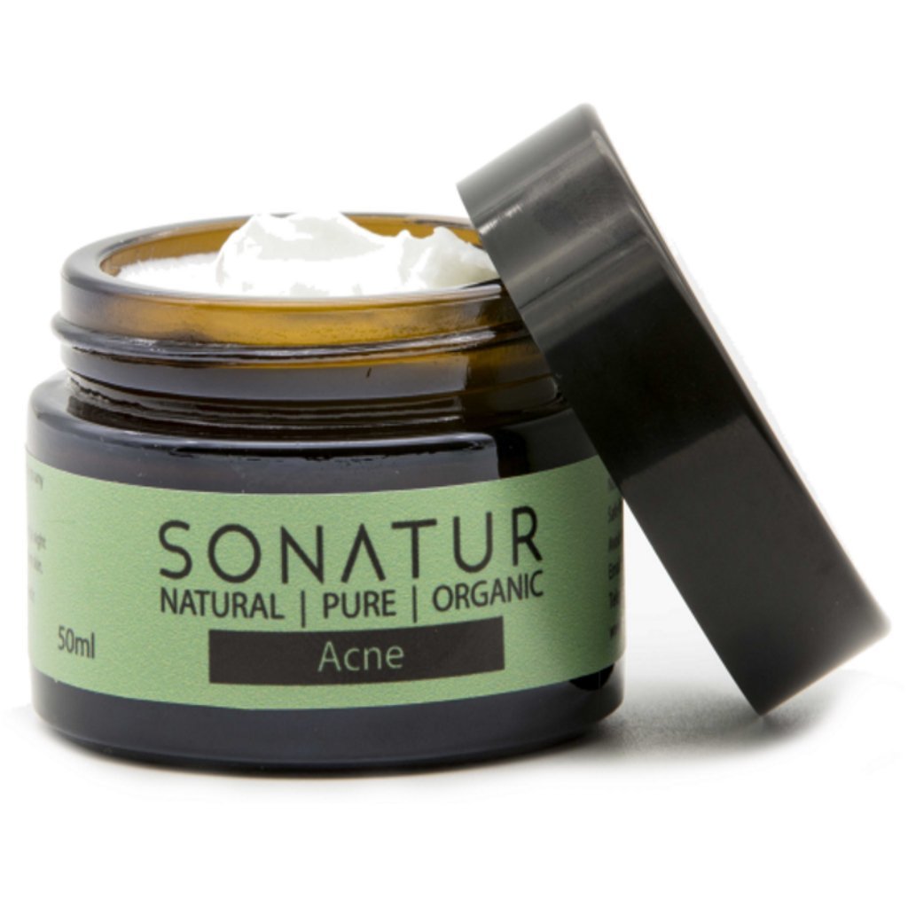 Natural Acne Skin Treatment Moisturising Cream 50 ml - SONATUR